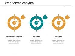Web service analytics ppt slides layout cpb