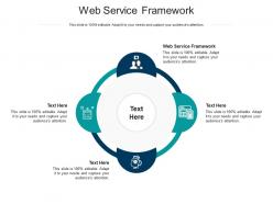 Web service framework ppt powerpoint presentation professional vector cpb