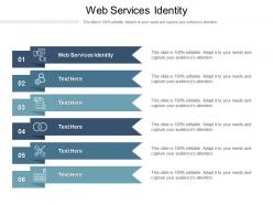Web services identity ppt powerpoint presentation infographic template deck cpb