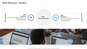 Web Services Section In Powerpoint And Google Slides Cpb