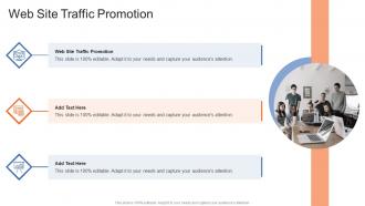 Web Site Traffic Promotion In Powerpoint And Google Slides Cpb