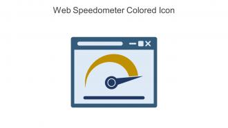 Web Speedometer Colored Icon In Powerpoint Pptx Png And Editable Eps Format