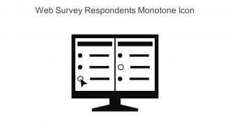 Web Survey Respondents Monotone Icon In Powerpoint Pptx Png And Editable Eps Format