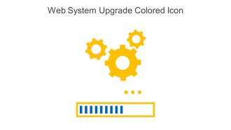 Web System Upgrade Colored Icon In Powerpoint Pptx Png And Editable Eps Format