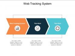 Web tracking system ppt powerpoint presentation gallery tips cpb