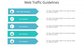 Web traffic guidelines ppt powerpoint presentation model clipart cpb