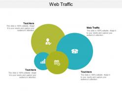 Web traffic ppt powerpoint presentation inspiration show cpb