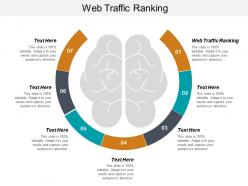 Web traffic ranking ppt powerpoint presentation infographics layout ideas cpb