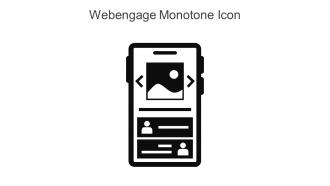 Webengage Monotone Icon In Powerpoint Pptx Png And Editable Eps Format