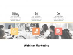 Webinar marketing ppt powerpoint presentation professional picture cpb