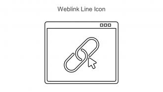 Weblink Line Icon