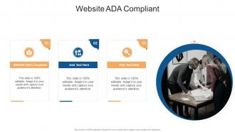 Website Ada Compliant In Powerpoint And Google Slides Cpb