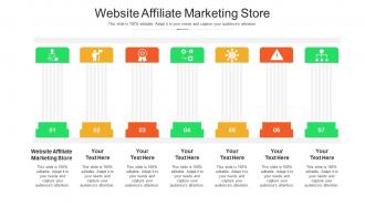 Website affiliate marketing store ppt powerpoint presentation icon example introduction cpb