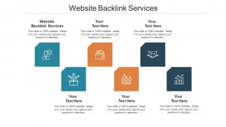 Website backlink services ppt powerpoint presentation icon graphics cpb