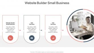 Website Builder Small Business In Powerpoint And Google Slides Cpb
