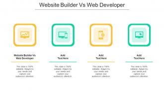 Website Builder Vs Web Developer In Powerpoint And Google Slides Cpb