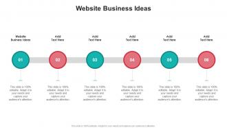 Website Business Ideas In Powerpoint And Google Slides Cpb