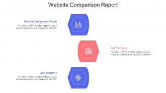 Website Comparison Report Ppt Powerpoint Presentation Pictures Icons Cpb