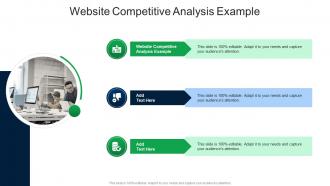 Website Competitive Analysis Example In Powerpoint And Google Slides Cpb