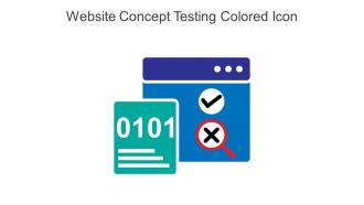 Website Concept Testing Colored Icon In Powerpoint Pptx Png And Editable Eps Format
