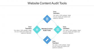 Website content audit tools ppt powerpoint presentation file files cpb