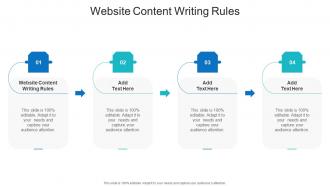 Website Content Writing Rules In Powerpoint And Google Slides Cpb
