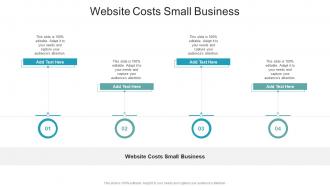 Website Costs Small Business In Powerpoint And Google Slides Cpb