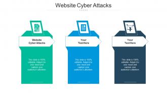 Website cyber attacks ppt powerpoint presentation outline designs cpb