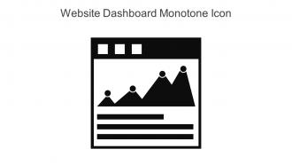 Website Dashboard Monotone Icon In Powerpoint Pptx Png And Editable Eps Format