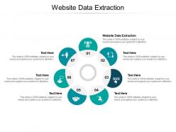 Website data extraction ppt powerpoint presentation styles objects cpb