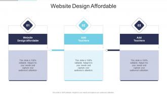 Website Design Affordable In Powerpoint And Google Slides Cpb