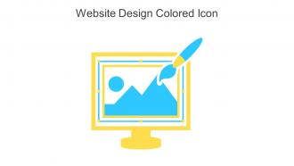 Website Design Colored Icon In Powerpoint Pptx Png And Editable Eps Format