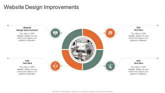 Website Design Improvements In Powerpoint And Google Slides Cpb