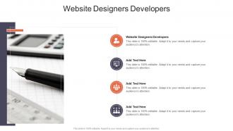 Website Designers Developers In Powerpoint And Google Slides Cpb