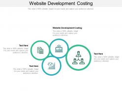Website development costing ppt powerpoint presentation slides design ideas