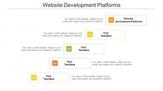 Website development platforms ppt powerpoint presentation file template cpb
