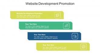 Website development promotion ppt powerpoint presentation infographics smartart cpb