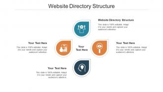 Website directory structure ppt powerpoint presentation gallery display cpb