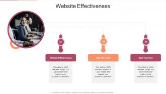 Website Effectiveness In Powerpoint And Google Slides Cpb