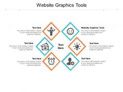 Website graphics tools ppt powerpoint presentation gallery graphic images cpb