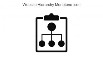 Website Hierarchy Monotone Icon In Powerpoint Pptx Png And Editable Eps Format