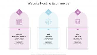 Website Hosting Ecommerce In Powerpoint And Google Slides Cpb