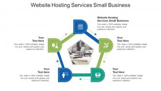 Website hosting services small business ppt powerpoint presentation grid cpb