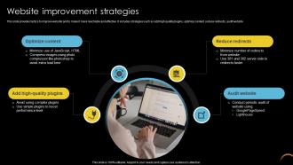 Website Improvement Strategies Online Retailer Company Profile CP SS V