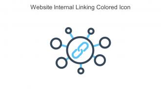 Website Internal Linking Colored Icon In Powerpoint Pptx Png And Editable Eps Format