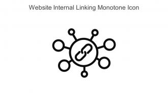 Website Internal Linking Monotone Icon In Powerpoint Pptx Png And Editable Eps Format