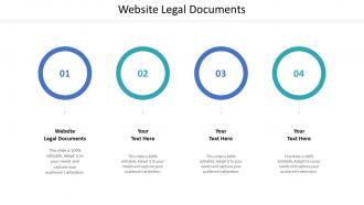 Website legal documents ppt powerpoint presentation portfolio slides cpb