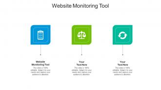 Website monitoring tool ppt powerpoint presentation layouts graphics pictures cpb