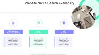 Website Name Search Availability In Powerpoint And Google Slides Cpb