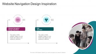 Website Navigation Design Inspiration In Powerpoint And Google Slides Cpb